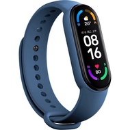 สำหรับวง Xiaomi Mi 7สายนาฬิกา Mi Band 6สาย Mi Band 5สาย Mi Band 4สาย Mi Band 3สายสำหรับผู้หญิงผู้ชาย Xiaomi Smartwatch สายสปอร์ตซิลิโคนสำหรับวง Xiaomi Mi 7 6 5 4 3 2 1