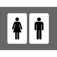 Acrylic Sign Board | Acrylic Toilet sign | Modern Sign