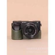 Suitable for Sony a6400 a6300 a6100 a6000 Protective Case Camera Bag 6300 Half Set Base Leather Case