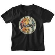 Printed 90Th Birthday T-Shirt Vintage Mountain 1933 2023 Men'S 90 Years Gift