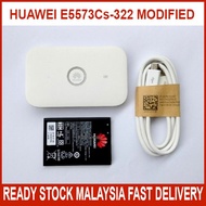 MODIFIED HUAWEI E5573 E5573CS-322 4G LTE UNLIMITED WIFI HOTSPOT TETHERING