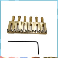 Electric Guitar Bridge Saddles Brass 10.5MM Tremolo Parts Electric Guitar Bridge String Saddle Guita