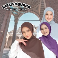 Bella Square Premium Square Hijab 115 x 115 Bella Square Hijab Plain Square Hijab AYZEL HIJAB