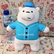 Boneka We Bare Bears Bear Beruang Ice Bear Grizzly Panda