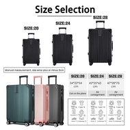 20/24/28 Inch Travel Luggage Suitcase Bag ABS+PC Universal Wheel Combination Double Lock Large Capac