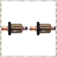 (ZNHP) 2X 18V Rotor Motor Armature 6193011 for DDF458Z DF458D DDF458RFE DHP458 BHP458 DDF458 BDF458 