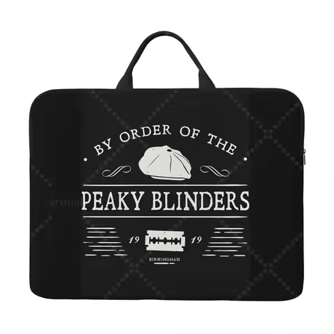 Peaky Blinders Laptop Bag Computer Bag Office Business Travel 14 Inch Water Resistant Large Laptop C