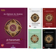 AL-QURAN AL-HARAMAIN A4, B5, A5