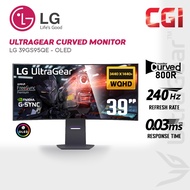 LG 39" 39GS95QE UltraGear™ OLED Curved Gaming Monitor WQHD with 240Hz Refresh Rate 0.03ms Response T