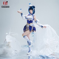 LOL The Lady of Luminosity Lux plus size  product Original and genuine Game Lulu Cosplay costume Wom