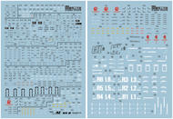 Nhãn Dán Nước Phát Sáng Unicorn Gundam Sticker MGEX/MG RX-0 Style Rồng Lồng Vật Lý Hóa Học Văn Hóa G