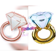 Ring foil balloon diamond balloon/ Ring diamond ring balloon