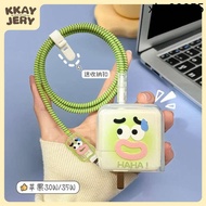 [Protective Case] Suitable for Apple Computer Macbook Notebook Data Cable Protective Case 30w/35w Du