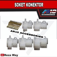 2 PIN 3 PIN 4 PIN 6 PIN 9 PIN CONNECTOR SOCKET