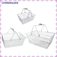 [chiwanji4x] Shopping Basket Ergonomic Handheld Grocery Basket Storage Holder Storage Basket for Cos