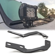 Ditch Bracket,LED Light Pod Metal Hood Mount Bracket Kit/Ditch Hood Light Brackets Compatible with 2