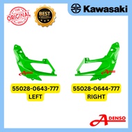 NINJA250 EX250 COWLING FIN RIGHT & LEFT L.GREEN (ORIGINAL100%KAWASAKI) 55028-0643-777 LH 55028-0644-