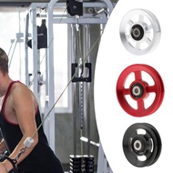 [szluzhen3gv] Bearing Pulley Wheel Gym Accessories Sturdy Easily Install Aluminium Alloy
