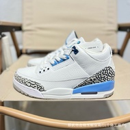 First Layer Cowhide Hot Sale aj3 Shoes Fujiwara Hiroshi Men Women Basketball Shoes Joe 3 White Cemen
