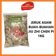 CCS Preserved Fruits Jeruk Asam Buah - Buahan Jiu Zhi Chen Pi 1KG