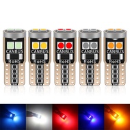 1PCS T10 LED W5W LED BA9S LED Canbus car interior light 194 501 6 SMD 3030 LED Instrument Lights bul