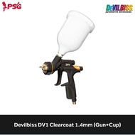 Devilbis DV1 Clearcoat 1.4mm (Gun+Cup)