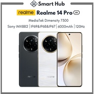 [New] realme 14 Pro MediaTek Dimensity 7300 Sony IMX882 6000mAh 120Hz 5G Smartphone