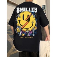 T-SHIRT SMILLEY SIZE (6XL) | CHARACTER T-SHIRTS OVERSIZE T-SHIRTS ML XL 2XL 3XL 4XL 5XL 6XL SMILE CA