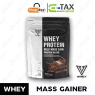 V Whey Bulk Mass Gain Protein Blend Dark Chocolate 1.5 Lb.