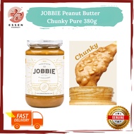 JOBBIE Peanut Butter - Chunky Pure  [ 380g ] [ EXP : 16/09/2027 ]