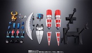 全新現貨啡色外盒未開封 Bandai Gx-100 SOUL OF CHOGOKIN GX-100X GAIKING & DAIKUMARYU POWER UP OPTION SET 佩件