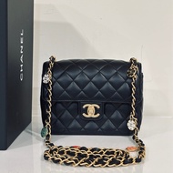 #特別稀有 #20萬入手 香奈兒黑金方胖子23c金幣籌碼Vic限定款