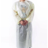 [HOT ITEM] YELLOW DISPOSABLE GOWN 10PCS/BEG