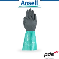 Ansell AlphaTec 58-535B Nitrile Gauntlet Chemical Resistant Gloves