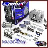 ATAKA 4Valve CNC WAVE 100 XRM110 19/22 Bull Head