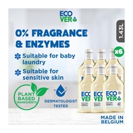 Ecover [Carton] Zero Non-Bio Laundry Liquid Detergent 1.43L X 6