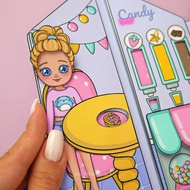 Dream House Unicorn/ mainan edukasi anak/ mainan kertas