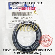ORIGINAL PROTON DRIVE SHAFT OIL SEAL XS6R-3K169-CA (40X55X8/10.2) PREVE IRIZ SAGA VVT PERSONA VVT SU