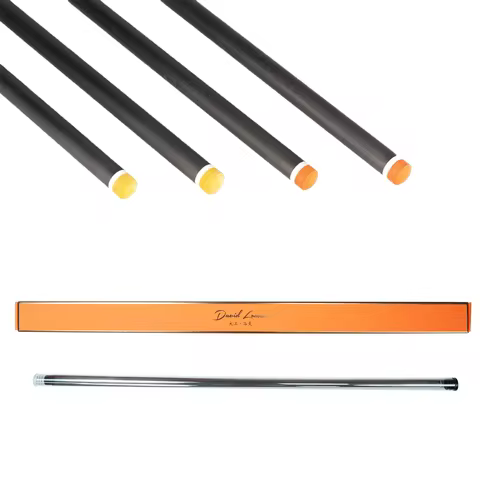 David Loman Ultra Version Carbon Fiber billiard cue shaft Acceleration taper Design for the competit