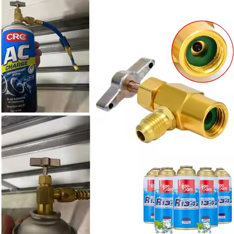Air Conditioner Tools Freon Refrigerant Can Opener CT338 339 R12 R600A R22 R134A Open Valve r134a Re