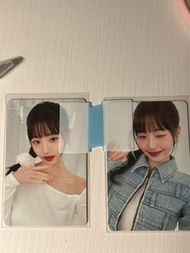 wonyoung x amuse girl japan 小卡