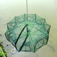 High Quality Shrimp Trap Foldable 6/8/10 Holes Fish Durable Easy To Use Small Aquatic Thai Shop