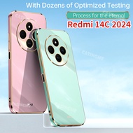 Redmi 14C 2024 Luxury Plating Casing For Redmi 14C Redmi14C 14 C C14 4G 5G 2024 Phone Case Soft Sili