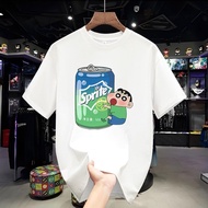 Sprite Can Shin-Chan Graphic Printed Men's Casual Short Sleeve T-Shirt B790