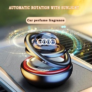 Applicable for Audi A4L A6L A3 A5 A7 A8L Q5 Q3 Q2 Q7 in car air freshener car perfume solar light sense rotary pendulum