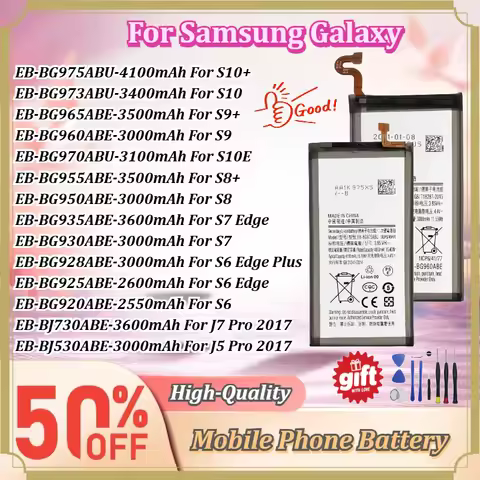 For Samsung Galaxy S10+ S10 S10E S9+ S9 S8+ S8 S7 Edge S7 S6 Edge+ S6 Edge S6 J7 Pro J5 Pro Recharge