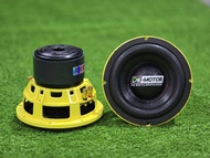 ดอกซับ6.5นิ้ว โครงเหลือง 3ชั้น DK MOTOR 6.5” 100/3ชั้น v.49.5mm ดอกเบส ดอกซับ วูฟเฟอร์ ลำโพงซับ diy 