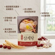 韓國 傳統人蔘雞湯 全雞湯 900g 平行進口 韓國湯包 韓國人蔘雞湯 HACCP 삼계탕 此日期或之前食用：2027年09月10日