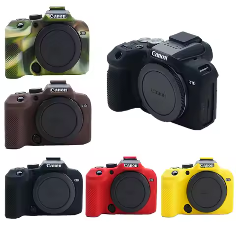 R10 Soft Rubber Silicone Case For Canon EOS R10 DSLR Camera Armor Body Cover Skin