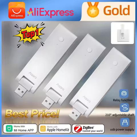 Original Aqara Smart Hub E1 Zigbee 3.0 USB Smart Gateway Aqara Hub Wireless Zigbee Hub Remote Contro